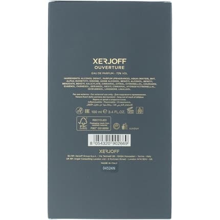Xerjoff V Ouverture Eau de Parfum (EDP) Mixte - Maison des fragrances
