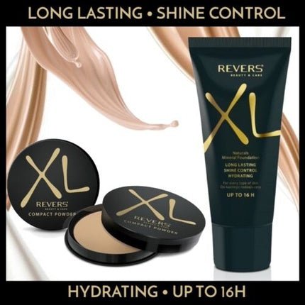 XL Natural Minerals Long - Lasting Shine Control Foundation or Compact Powder UK - Maison des fragrances