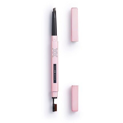 XX Revolution Fauxx Brow Definer Pencil Medium Brown 0.28g - Maison des fragrances