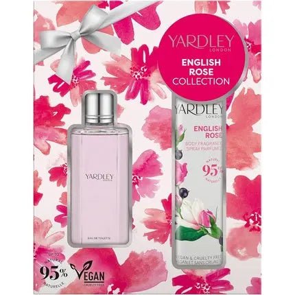 Yardley English Rose Eau de toilette & Body Spray Set - Maison des fragrances