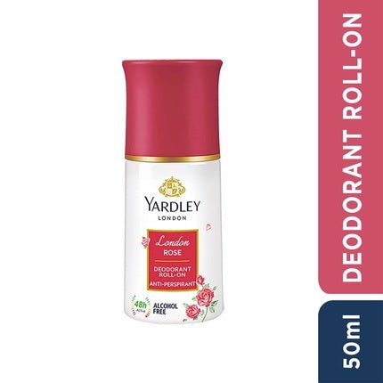 Yardley London Rose Deodorant Roll-On 50ml - Maison des fragrances