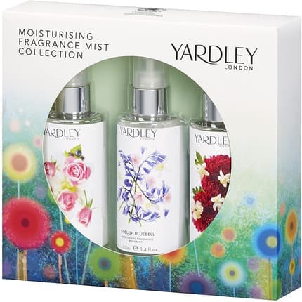 Yardley London Yardley Fragrance Mist Collection X 3 Rose Dahlia Bluebell Coffret (Coffret) Mixte 100ml - Maison des fragrances