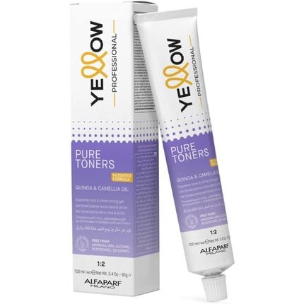 YELLOW Alfaparf PURE TONER Creamy Sand 100ml - Maison des fragrances