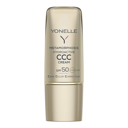 YONELLE CCC Cream SPF 50 with Mattifying Effect Color Correcting Cream Smoothing Effect Sunscreen LSF 50 30ml Sun Touch - Maison des fragrances