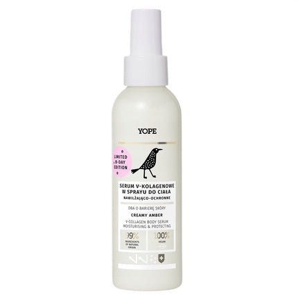 Yope Creamy Amber Body Serum Spray 150ml - Maison des fragrances