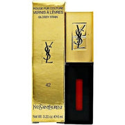 YSL Rouge Pur Couture Vernis A Levres Glossy Stain 6ml 42 Tangerine Moire - Maison des fragrances