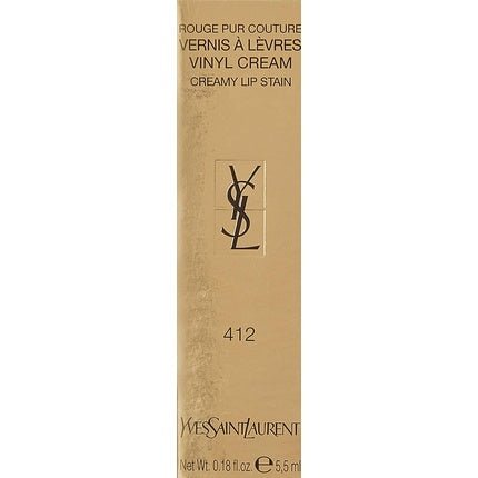 Ysl / Vinyl Cream Lip Stain (412) Rose Mix 5.3 mL - Maison des fragrances