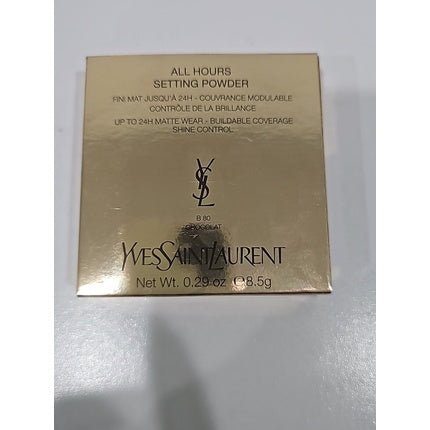 Yves Saint Laurent All Hours Setting Powder B80 Chocolate 0.29oz/8.5g New with Box - Maison des fragrances