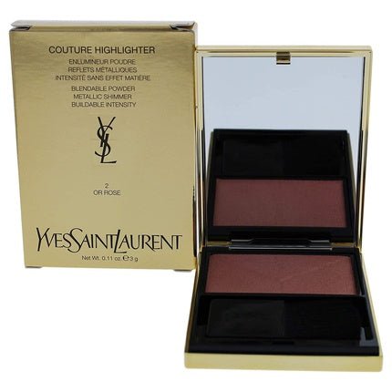 Yves Saint Laurent Couture Highlighter 2 Or Rose Women 0.11 oz - Maison des fragrances