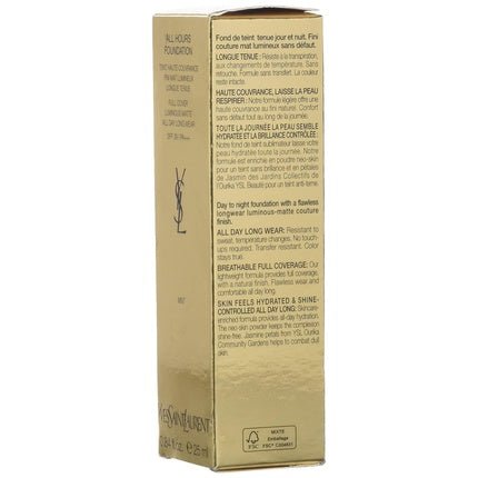 Yves Saint Laurent Encre De Peau All Hours Foundation Mn7 25ml - Maison des fragrances