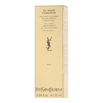 Yves Saint Laurent Encre De Peau All Hours Foundation Mw9 25ml - Maison des fragrances