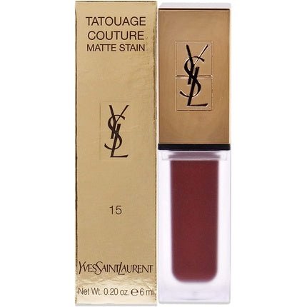 Yves Saint Laurent Tatouage Couture Matte 15 Violet Conviction Lip Stain 6ml - Maison des fragrances