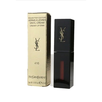Yves Saint Laurent YSL Cream Lip Stain 416 Psychedelic Chili 0.18oz/5.5ml - Maison des fragrances