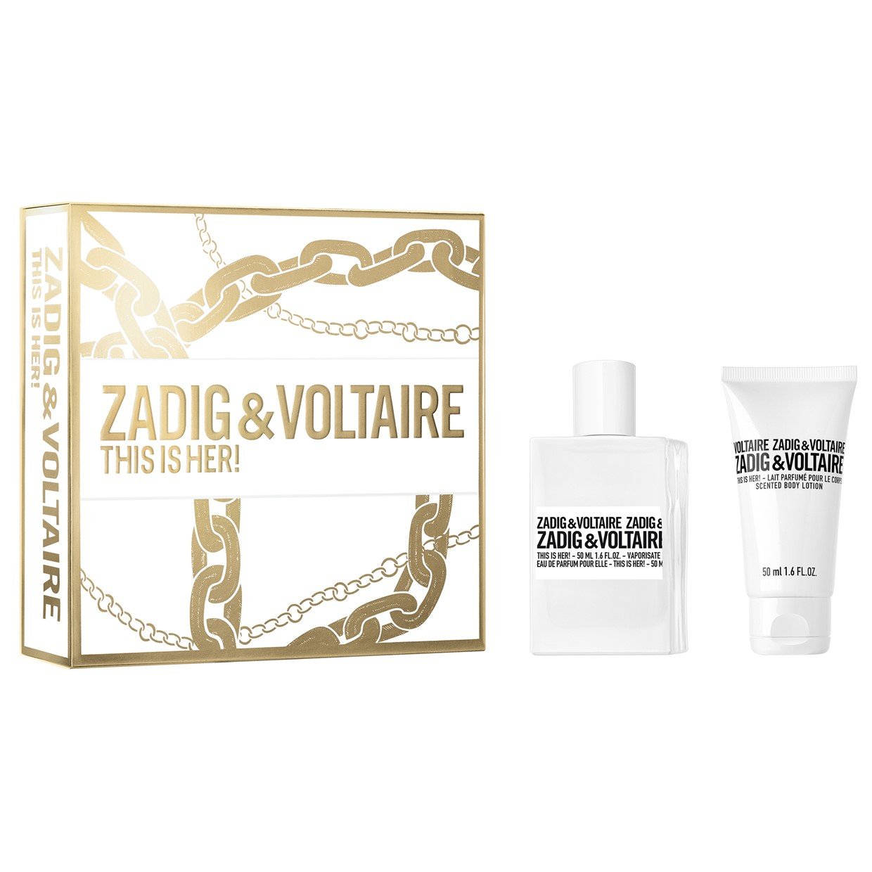 Zadig & Voltaire This Is Her - Eau de Parfum 50 Ml - Maison des fragrances