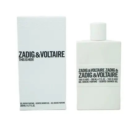 Zadig & Voltaire This is Her! Scented Shower Gel 200ml - Maison des fragrances