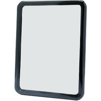 Zazie Rectangular Stand Mirror White - Maison des fragrances