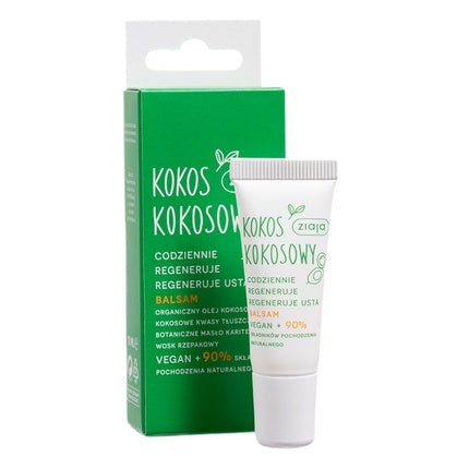 Ziaja Coconut Regenerating Lip Balm 10ml - Maison des fragrances