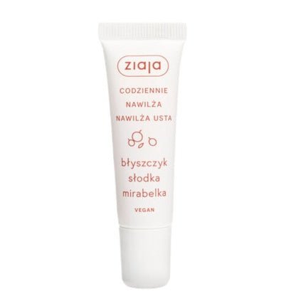 Ziaja Daily Moisturizing Lip Gloss Sweet Mirabelle 12ml - Maison des fragrances