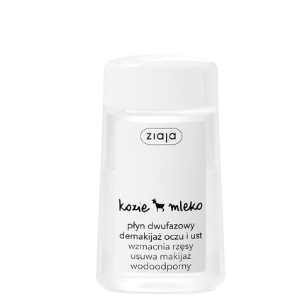 Ziaja Goat's Milk Waterproof Two - Phase Eye And Lip Makeup Remover 120ml - Maison des fragrances