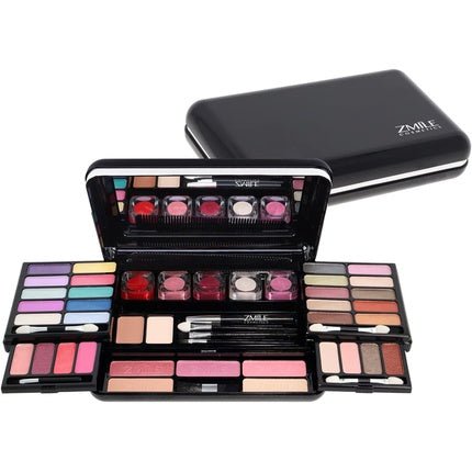 ZMILE COSMETICS Classic Beauty Box Vegan Cosmetics with Mirror Small Make - Up Set for On the Go Traveling and as a Gift - Maison des fragrances