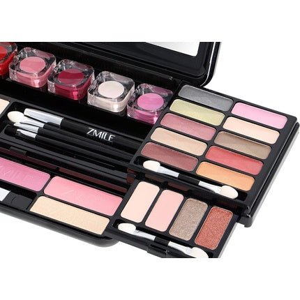 ZMILE COSMETICS Classic Beauty Box Vegan Cosmetics with Mirror Small Make - Up Set for On the Go Traveling and as a Gift - Maison des fragrances