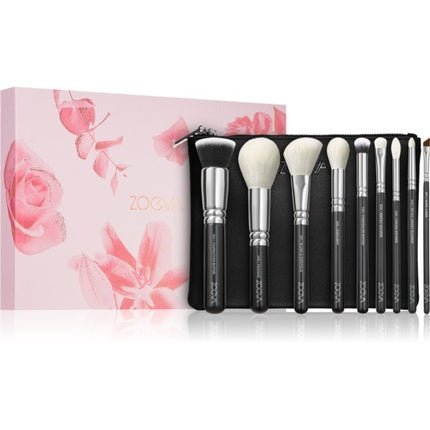 ZOEVA The Complete Brush Set - 9 - piece makeup brush set with case - Maison des fragrances