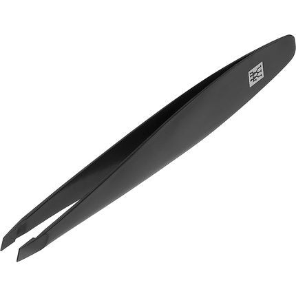 ZWILLING Professional Eyebrow Tweezers Made of Stainless Steel - Angled Hair Plupper Carbon Matte Premium Black - Maison des fragrances